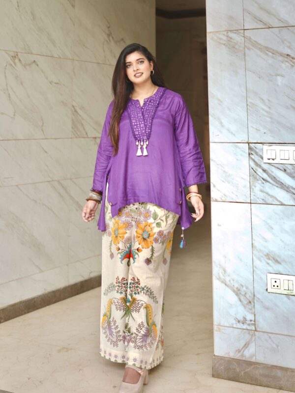 Royal Bloom Co-ord Set by Sarwadhya Couture