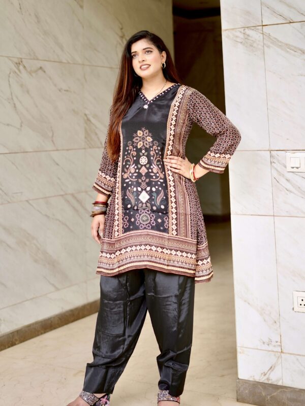Heritage Farshi Co-ord Set by Sarwadhya Couture
