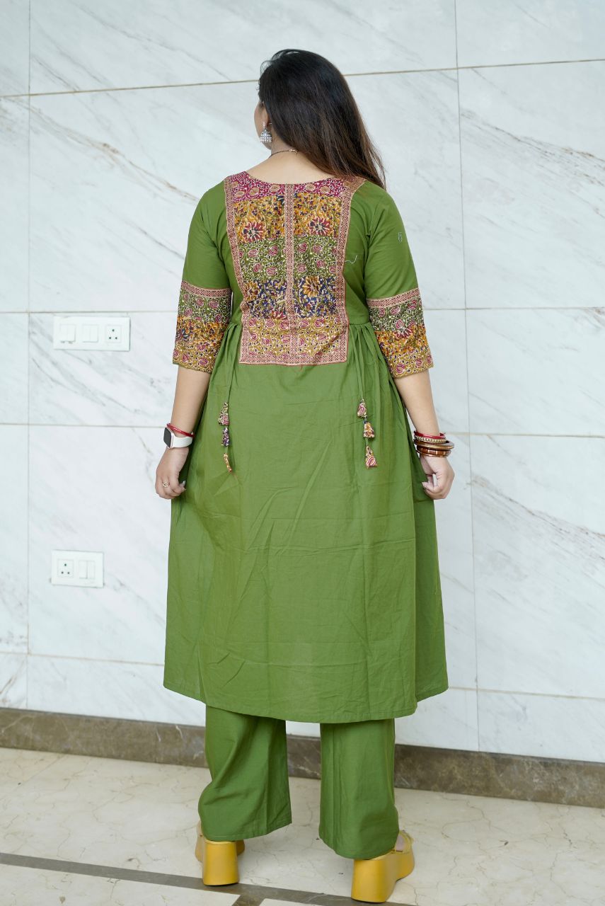 Olive Grace Cotton Co-ord Set - Image 6